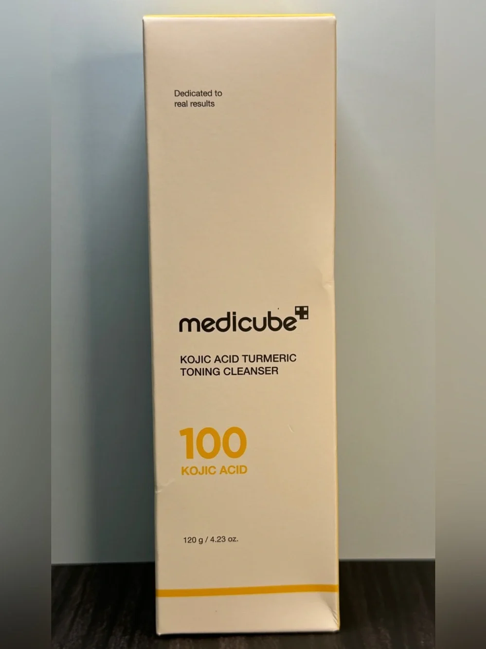 Medicube Kojic Acid Turmeric Toning Cleanser NIB 120 g / 4.23 oz